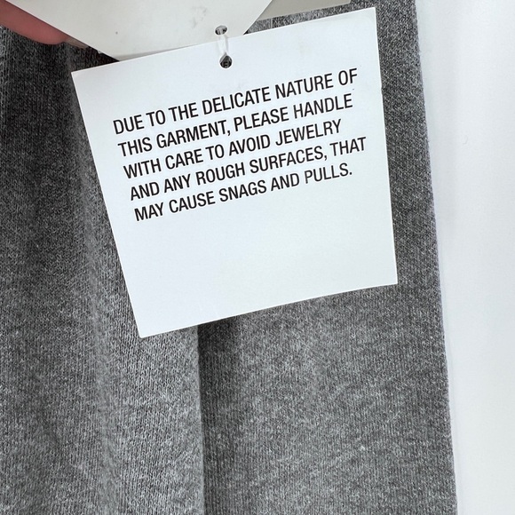 KASPER Faux-Fur-Cuff Open-Front Cardigan Size Medium in Gray and Black NWT - Picture 5 of 9